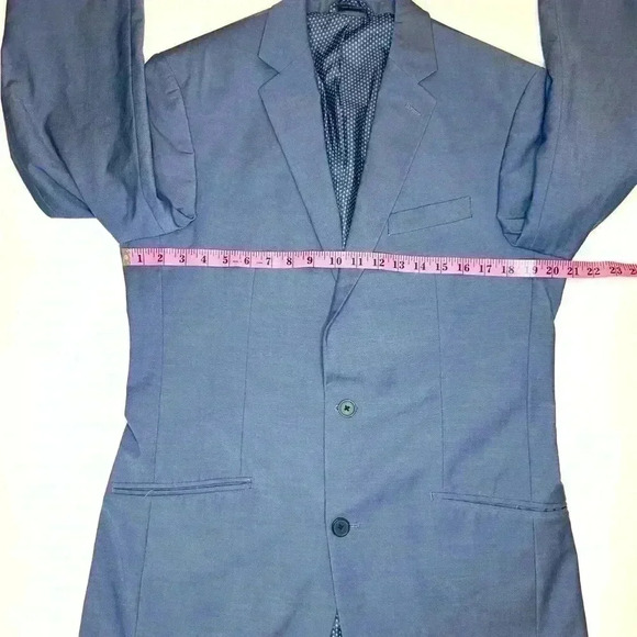Madison Mens Modern Fit Suit Jacket Sport Coat   Blazer Size- 40L  Two Button - Picture 6 of 10